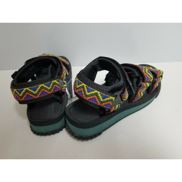 SHAKA Neo Bungy Sandals Vintage Throwback Multicolor Mens Size 6 39 main image 6